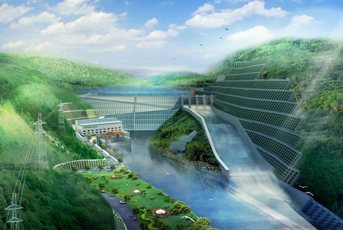 乌什老挝南塔河1号水电站项目